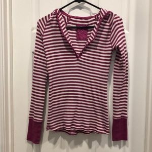 Striped Henley T-shirt